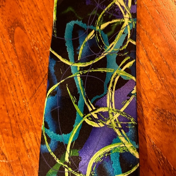 J. Garcia 100% Silk Tie Happy Birthday Collector’s Edition - Picture 7 of 8